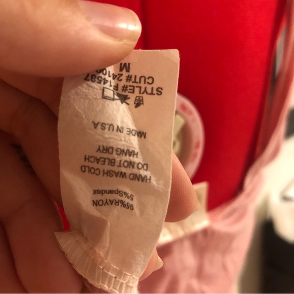 2 FOR $20 Y2K Pink Tank Top With 3D Flowers And Rhinestone Beaded Embellishments - Picture 10 of 10